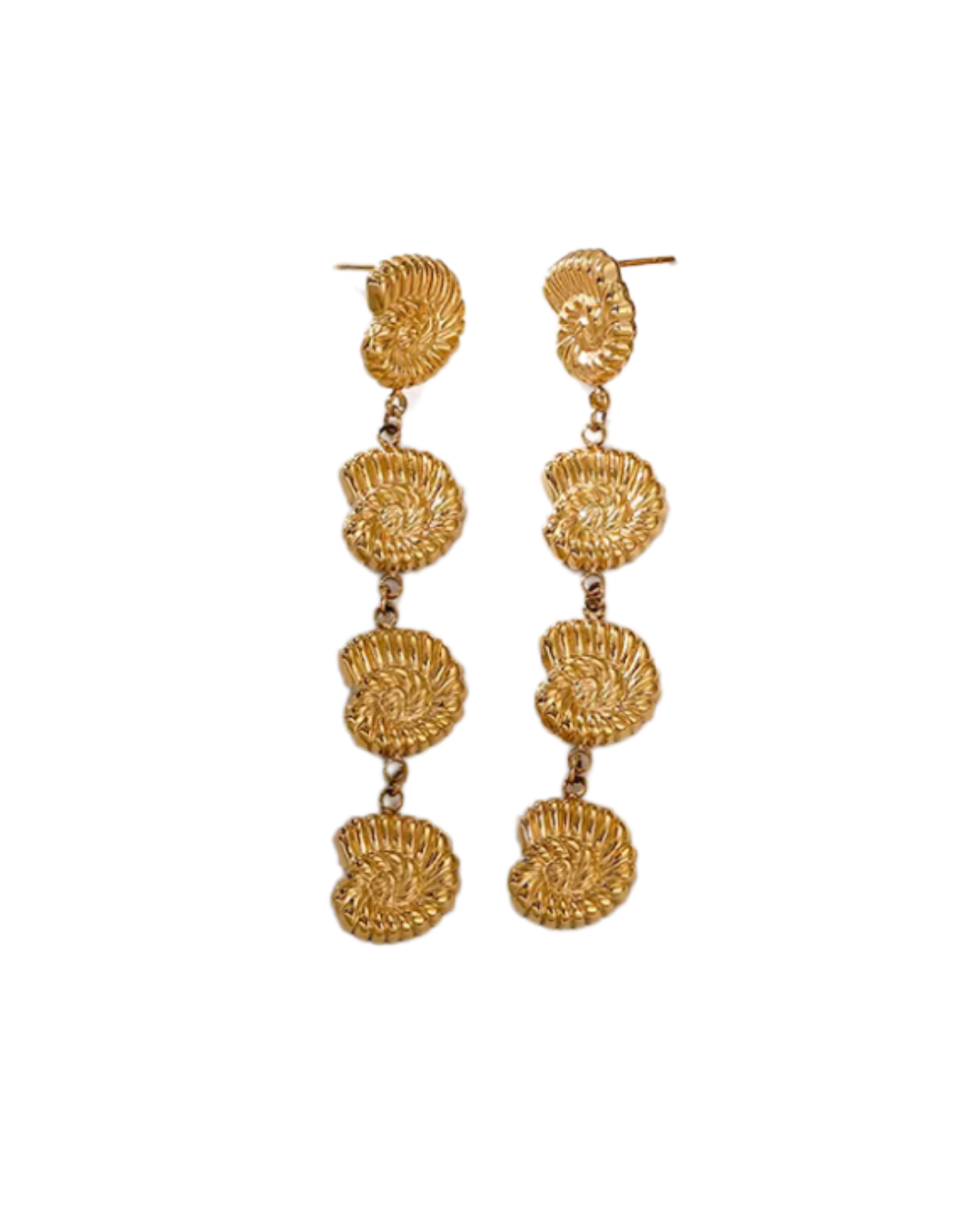 Shell Thread Earrings