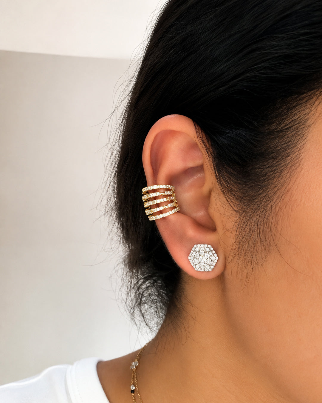 Star Studded Ear Cuff