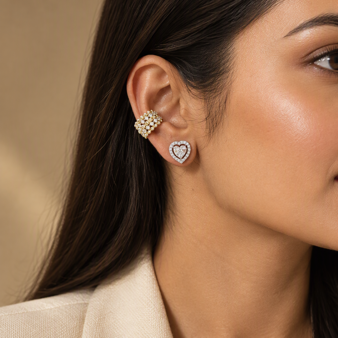 Full Stud Ear Cuff