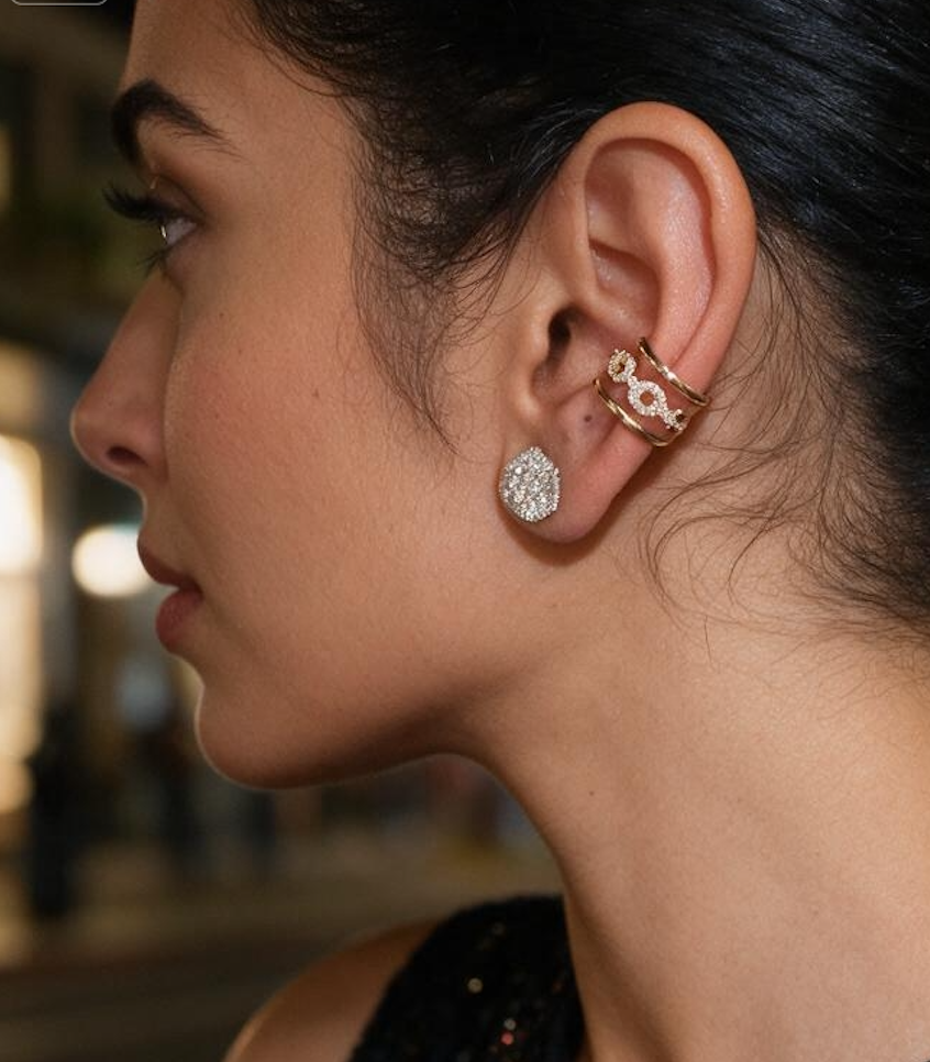 Triple Cick Ear Cuff