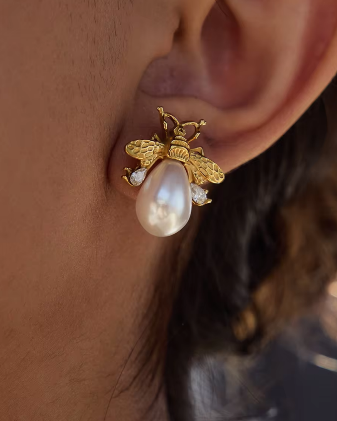 Bee Earrings