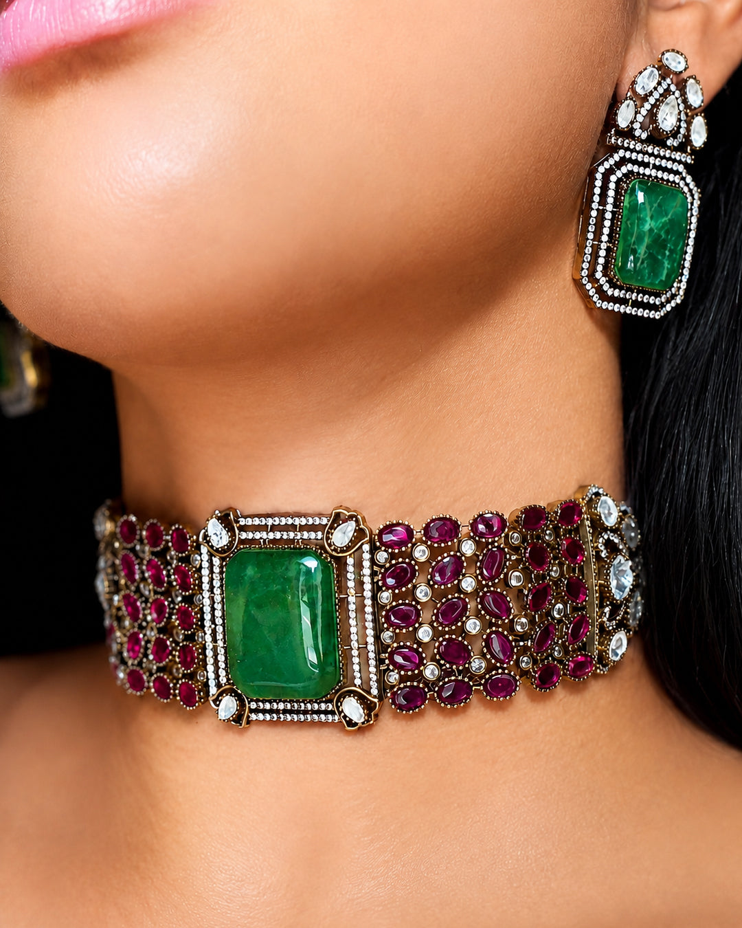 Scarlet Choker Set