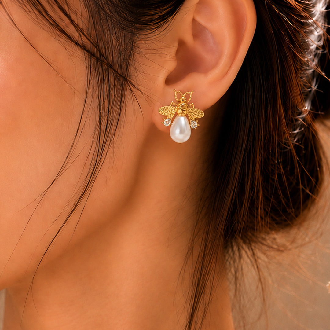 Bee Earrings