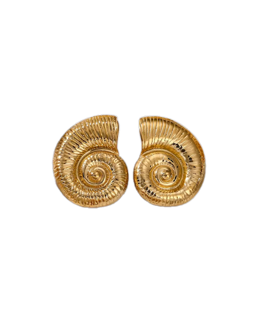Beachy Snail Earrings