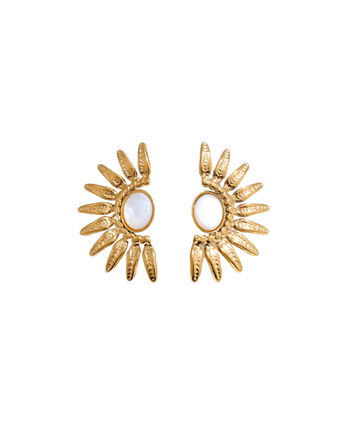 Semi Sun Earrings