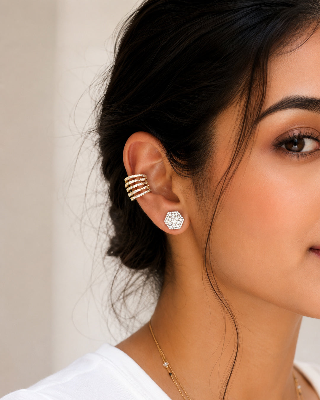 Star Studded Ear Cuff