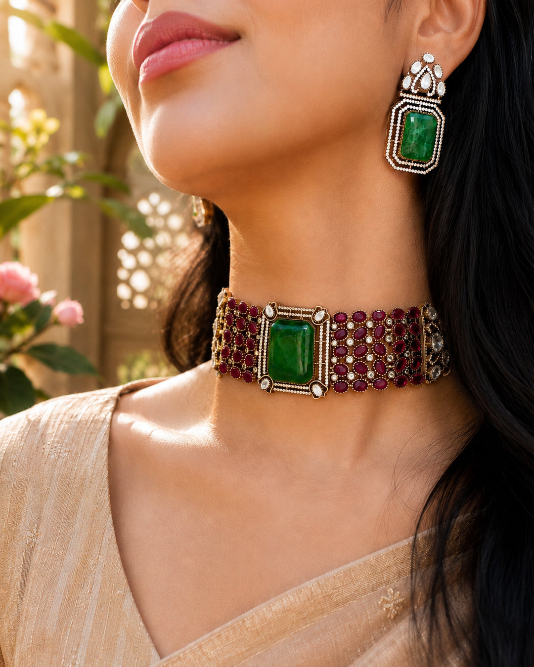 Scarlet Choker Set