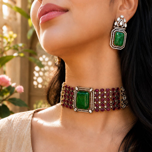 Scarlet Choker Set