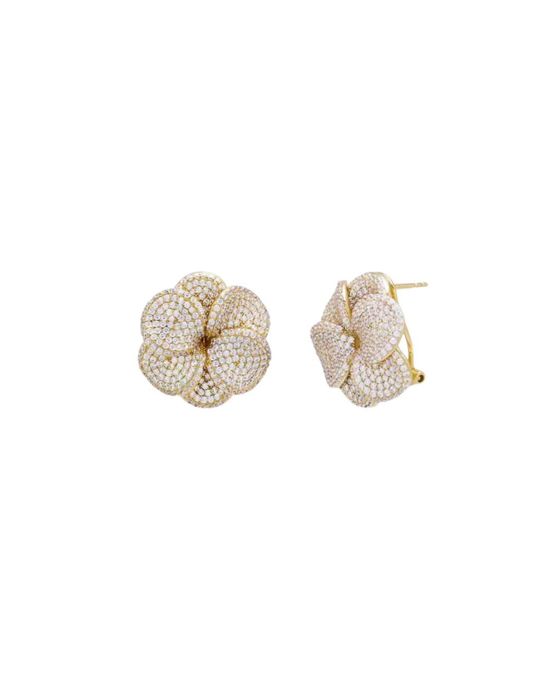 Pearl Petal Earrings