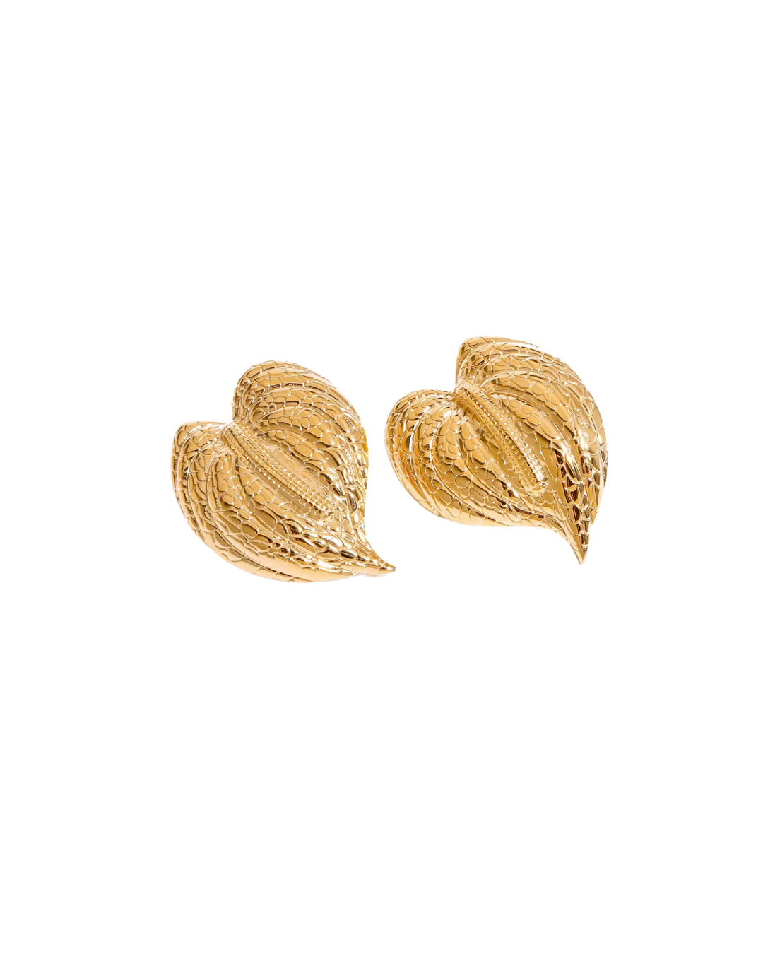 Golden Leaf Earrings