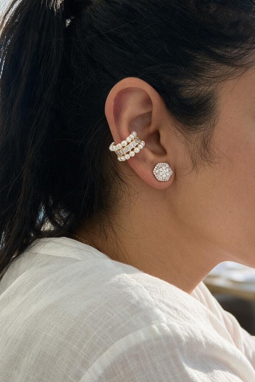 Pearly Ear Cuff