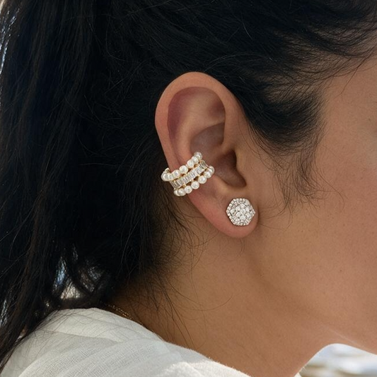 Pearly Ear Cuff