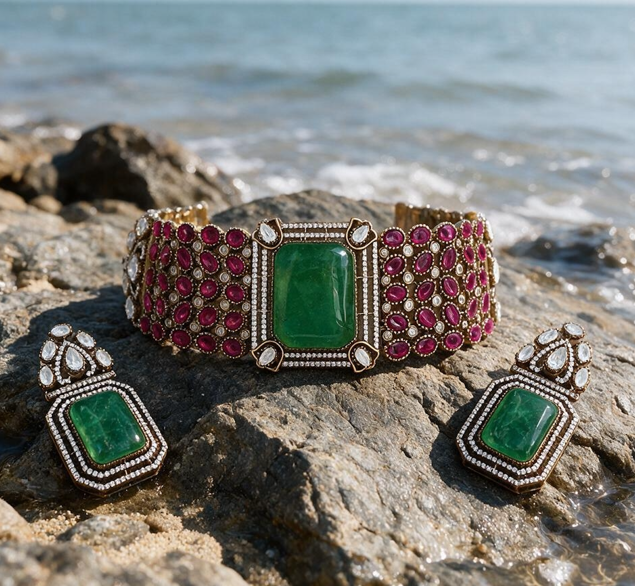 Scarlet Choker Set