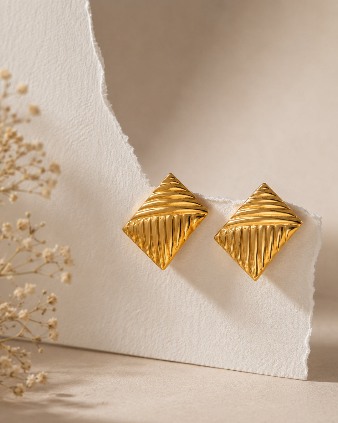 Pappadam Earrings